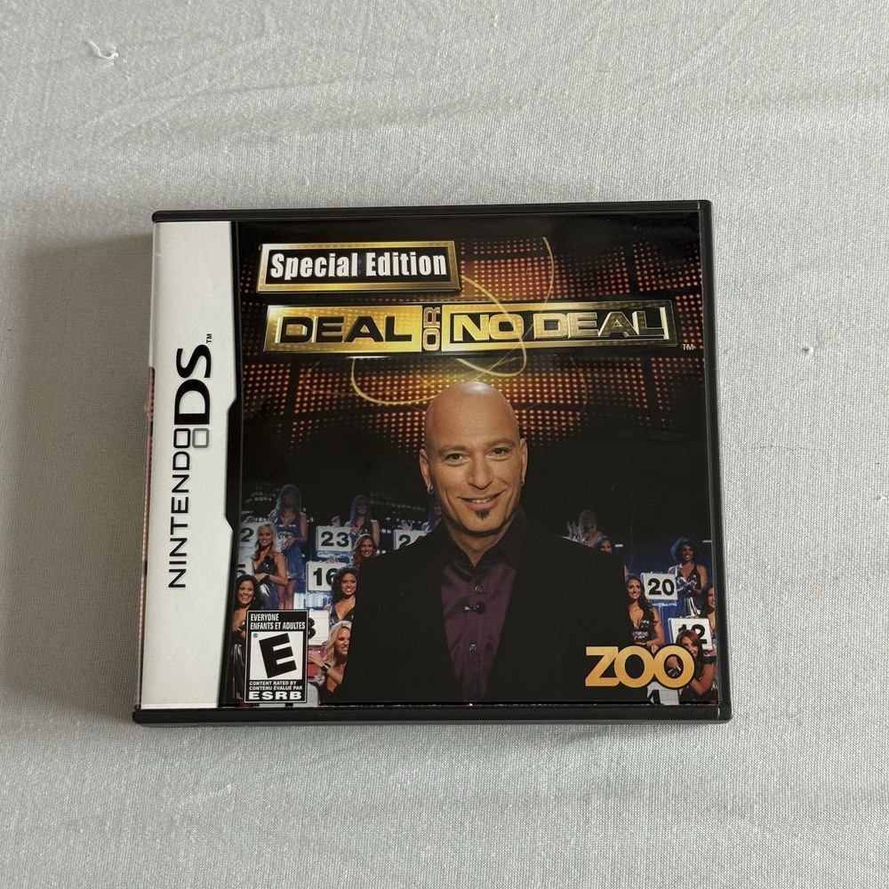 Deal or No Deal Special Edition Nintendo DS Video Game 2010 w/ Manual